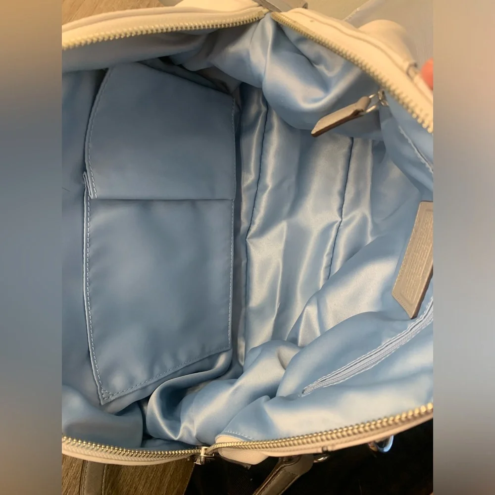 NWOT COACH KRISTIN SPECTATOR LEATHER DOMED SATCHEL - Picture 6 of 8